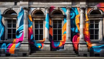 Banksy sorgt in London erneut für Aufsehen mit geheimnisvollem Graffiti am Gerichtsgebäude